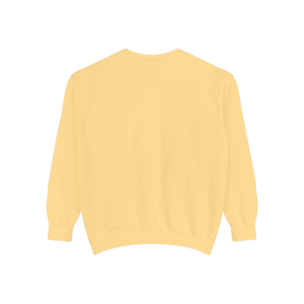 Faith-Inspired Unisex Garment-Dyed Sweatshirt