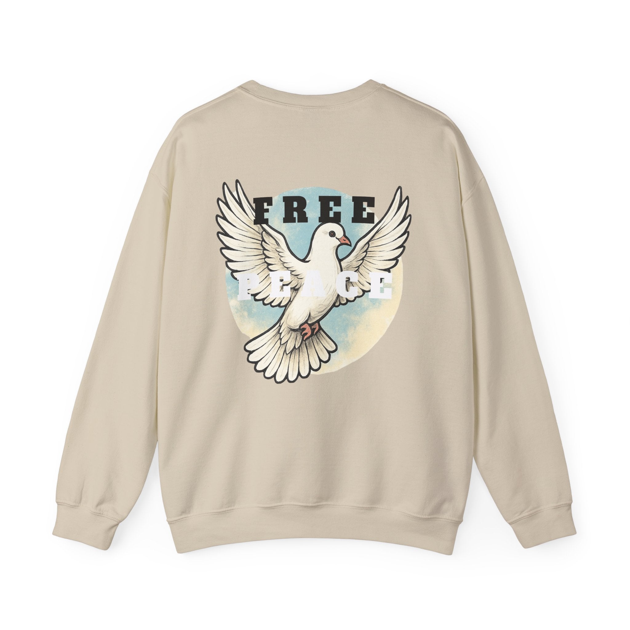 Free Spirit Unisex Crewneck Sweatshirt, Cozy Gift for Freedom Lovers, Perfect for Relaxing, Everyday Wear, Casual Season