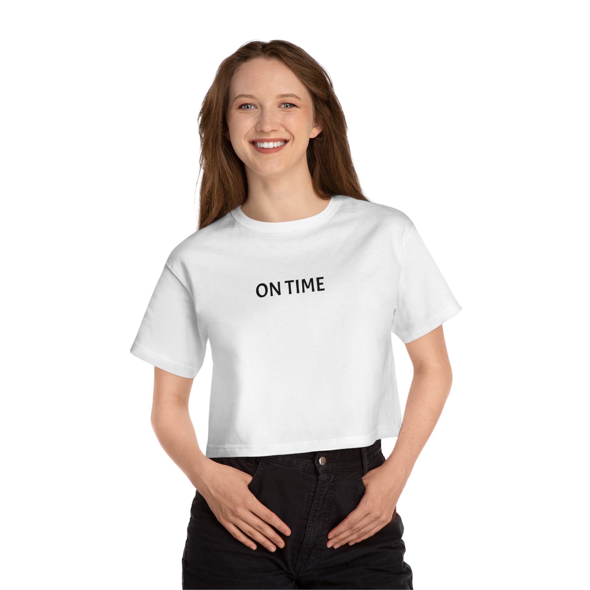 Cropped T-Shirt ON TIME'