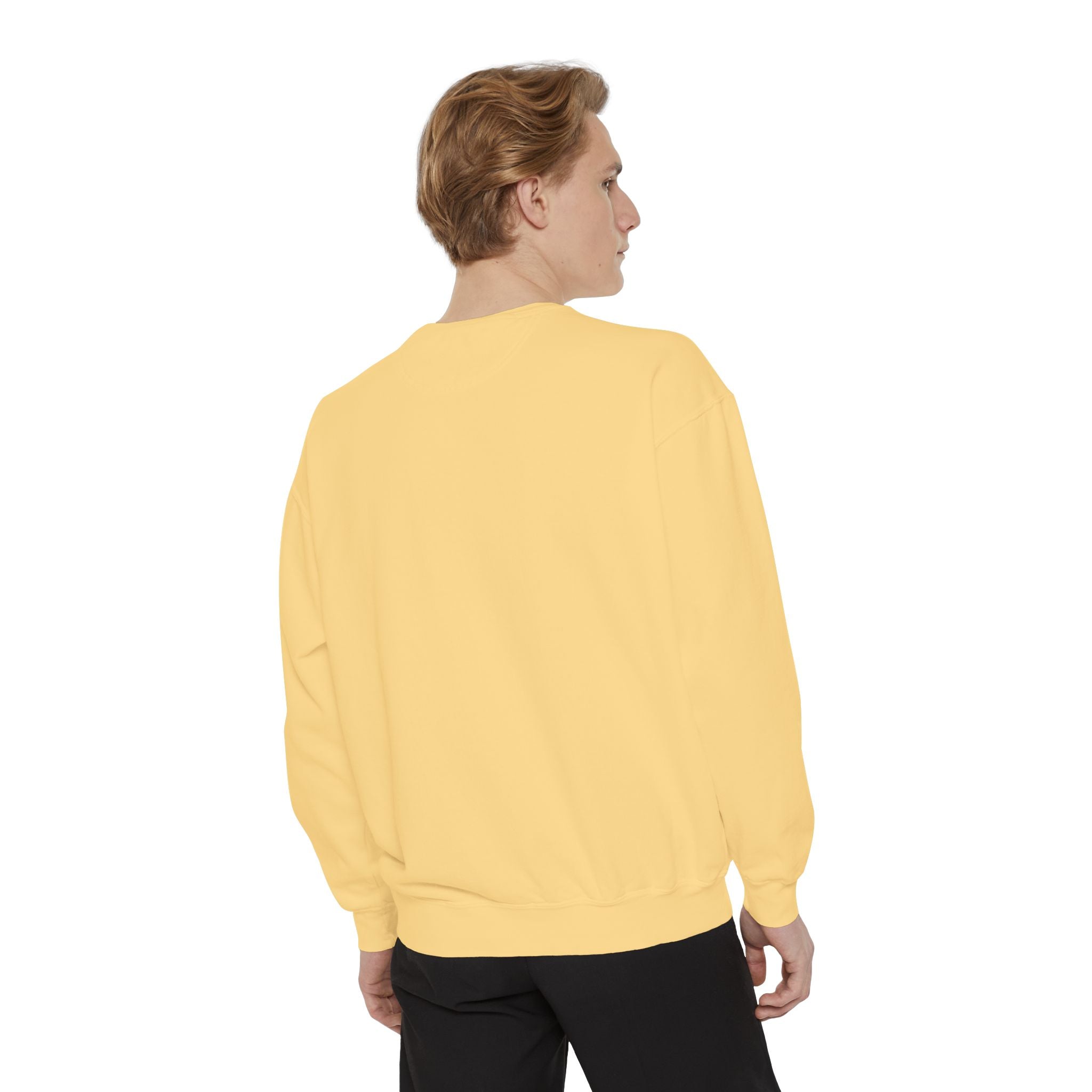 Faith-Inspired Unisex Garment-Dyed Sweatshirt